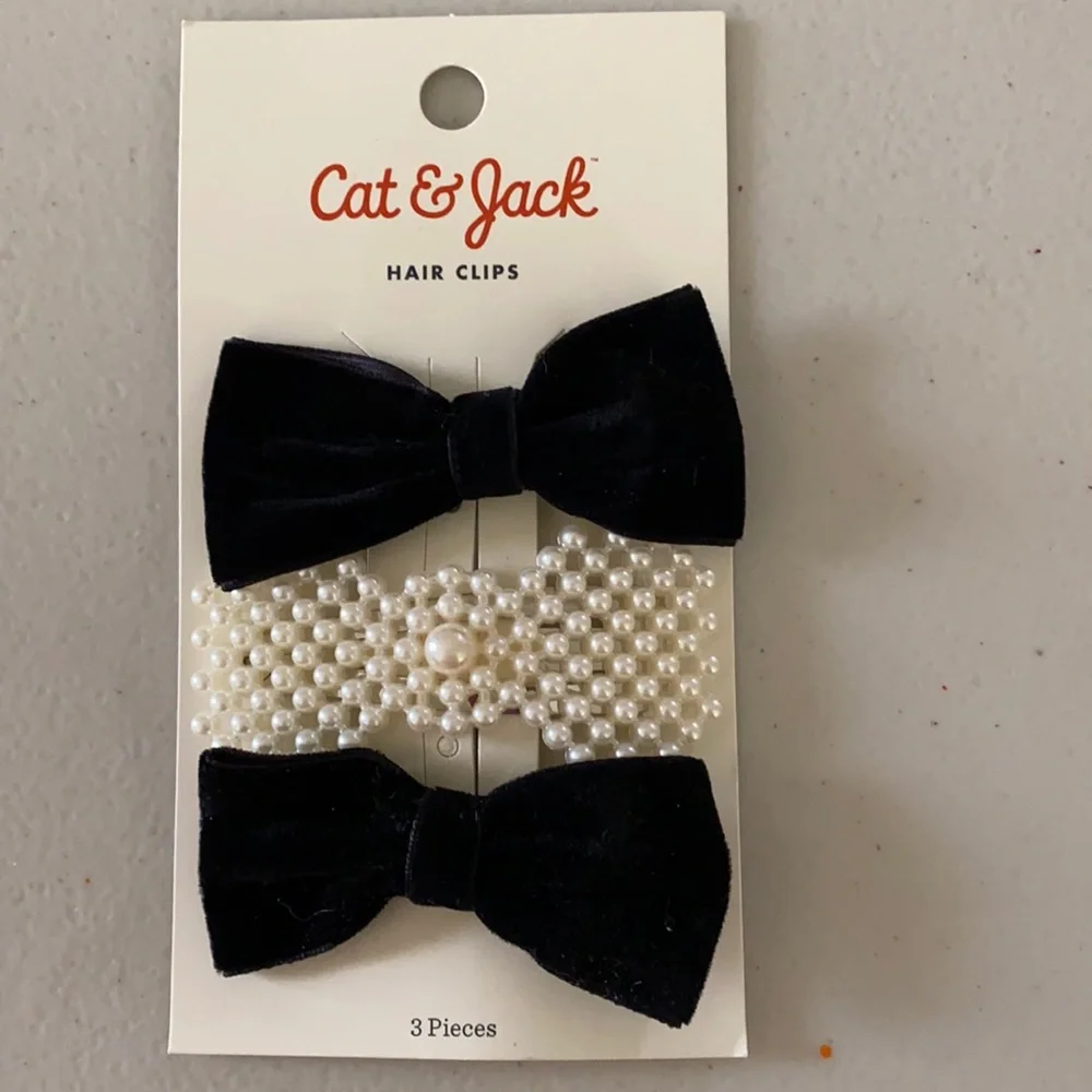Cat and Jack Hair Bows Set - Picture 1 of 3